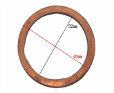 Прокладка глушителя ZS177MM(NC250)
