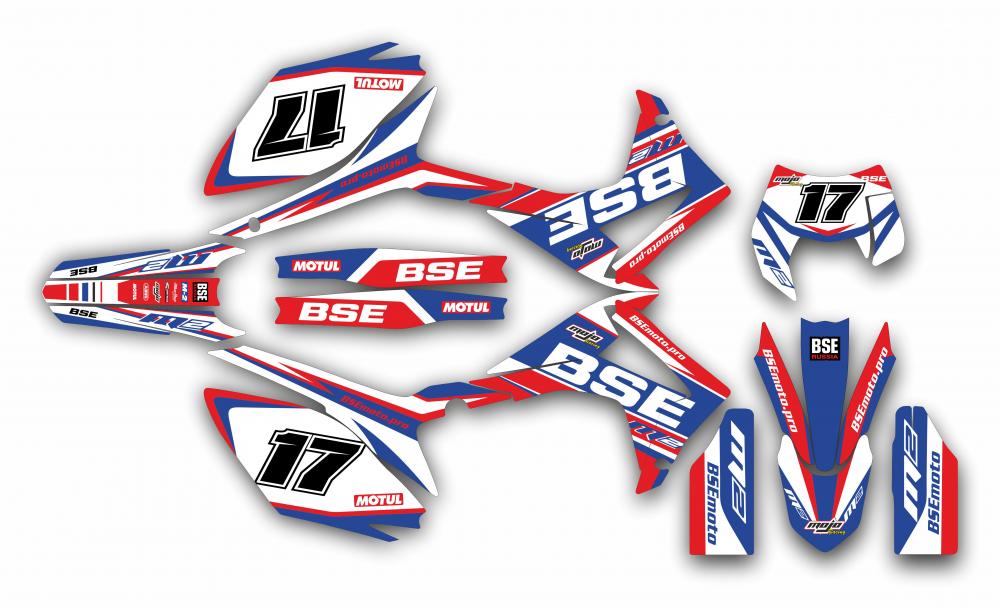 Графика для мотоцикла BSE M2  Mojo