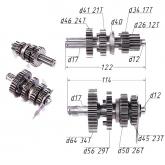 КПП в сборе 153FMI (п/автомат) ACTIV, EX110, IROKEZ