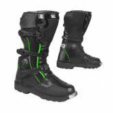 Мотоботы HIZER AT-6090 black / neon