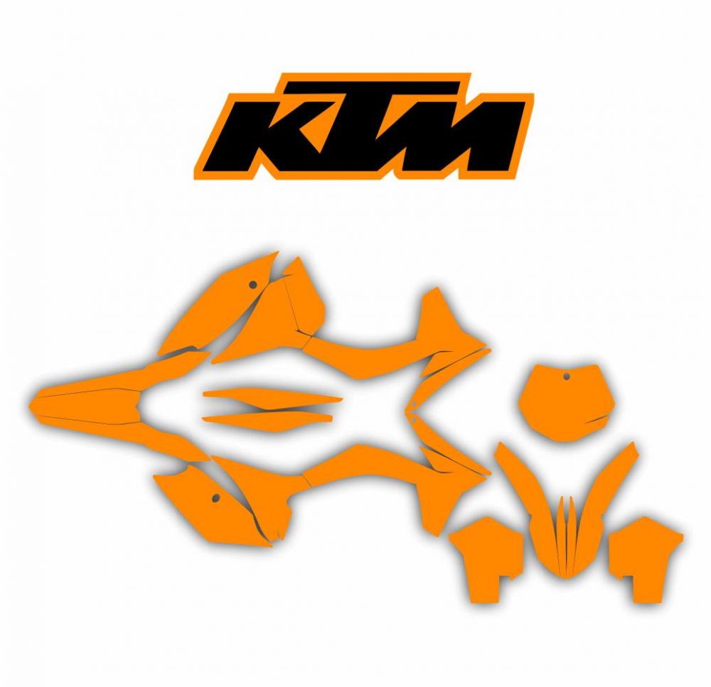 Лекало для мотоцикла KTM SX 250-450 2011