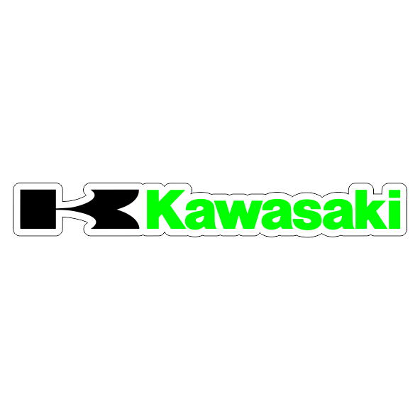 Наклейка Kawasaki 3