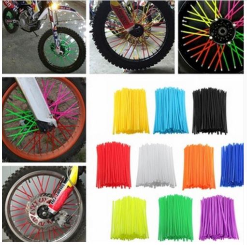 Накладки (трубки) декоративные на спицы 10-21" (72 шт.)