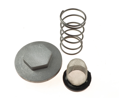 Фильтр масляный CG150/CB250 (пробка+пружина+сетка)