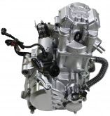 Двигатель 250см3 170MM-2 CB250-4 valves (4 клапана/водянка) полный комплект+радиаторы