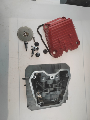 ГБЦ (головка) в сборе 172FMM-3A (CB250-F), CB250R, PR-5 (4 клапана) Zongshen УЦЕНКА