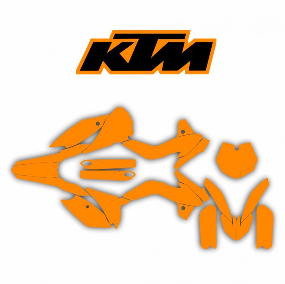Лекало для мотоцикла KTM SX85 2015