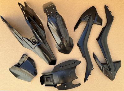 Пластик (полный копл.) #3 125сс (WRX тип) черный