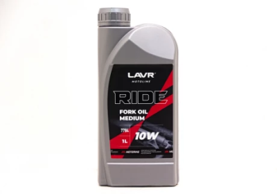 Масло для вилок LAVR MOTO RIDE Fork oil 10W, 16*1л