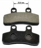 Колодки тормозные дисковые  #6 TTR125 (передние)