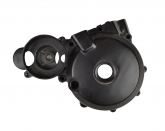 Крышка картера левая CB125-250 (черная) 