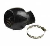 Фильтр возд. нулевик (d=38mm, карбон)