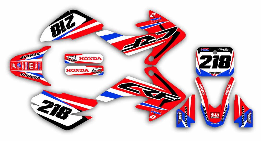 Графика для мотоцикла Honda CRF-50F