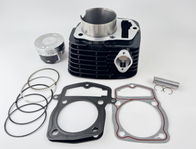 ЦПГ (поршневая) 165FMM, 166FMM (CB250D-G) d=65.5 (original ZS, под цепь грм, черный)