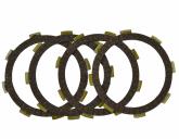 Диск сцепления (компл=4шт) полуавтомат 154FMI 125см3