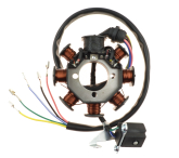 Статор (8 кат.) 172FMM-3A (3 отверстия крепления, 5 проводов, 32 мм)