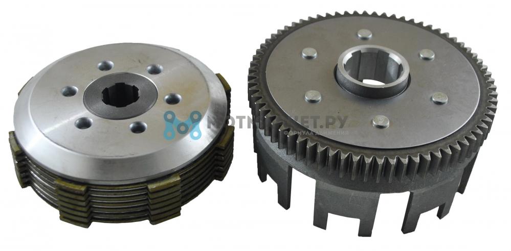 Барабан сцепления в сборе CB250 165FMM,166FMM,169FMM 172FMM-3A (7 ...