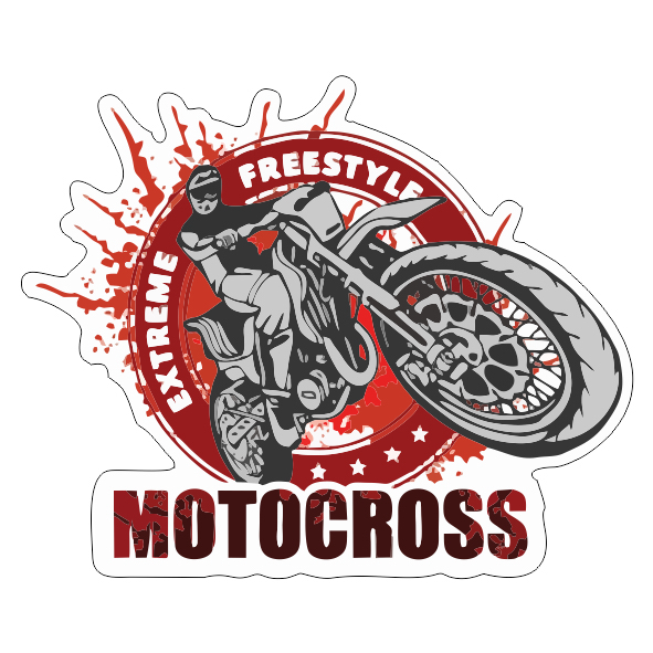 Наклейка Extreme Motocross 