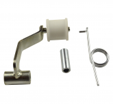 Ролик успокоителя цепи приводной в сборе с кронштейном и пружиной #1