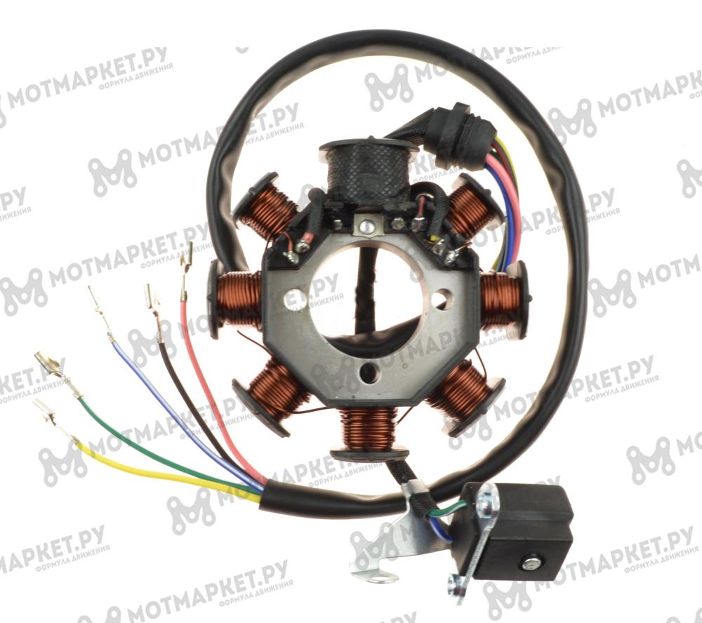 Статор (8 кат.) 172FMM-3A (3 отверстия крепления, 5 проводов, 32 мм)