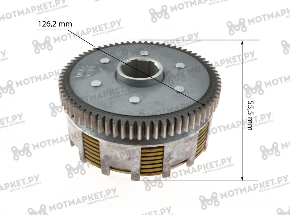 Барабан сцепления в сборе CB250 165FMM,166FMM,169FMM 172FMM-3A (7 ...