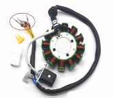 Статор генератора 174MN-3 (CBS300), ZS174MN-5 (NB300) (12 катушек, отверстие 32 мм, 5 проводов) ZS