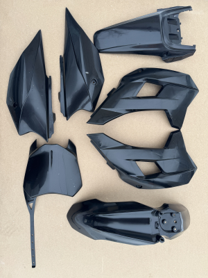 Пластик (полный копл.) #4 125сс (Kayo KRZ тип, черный)