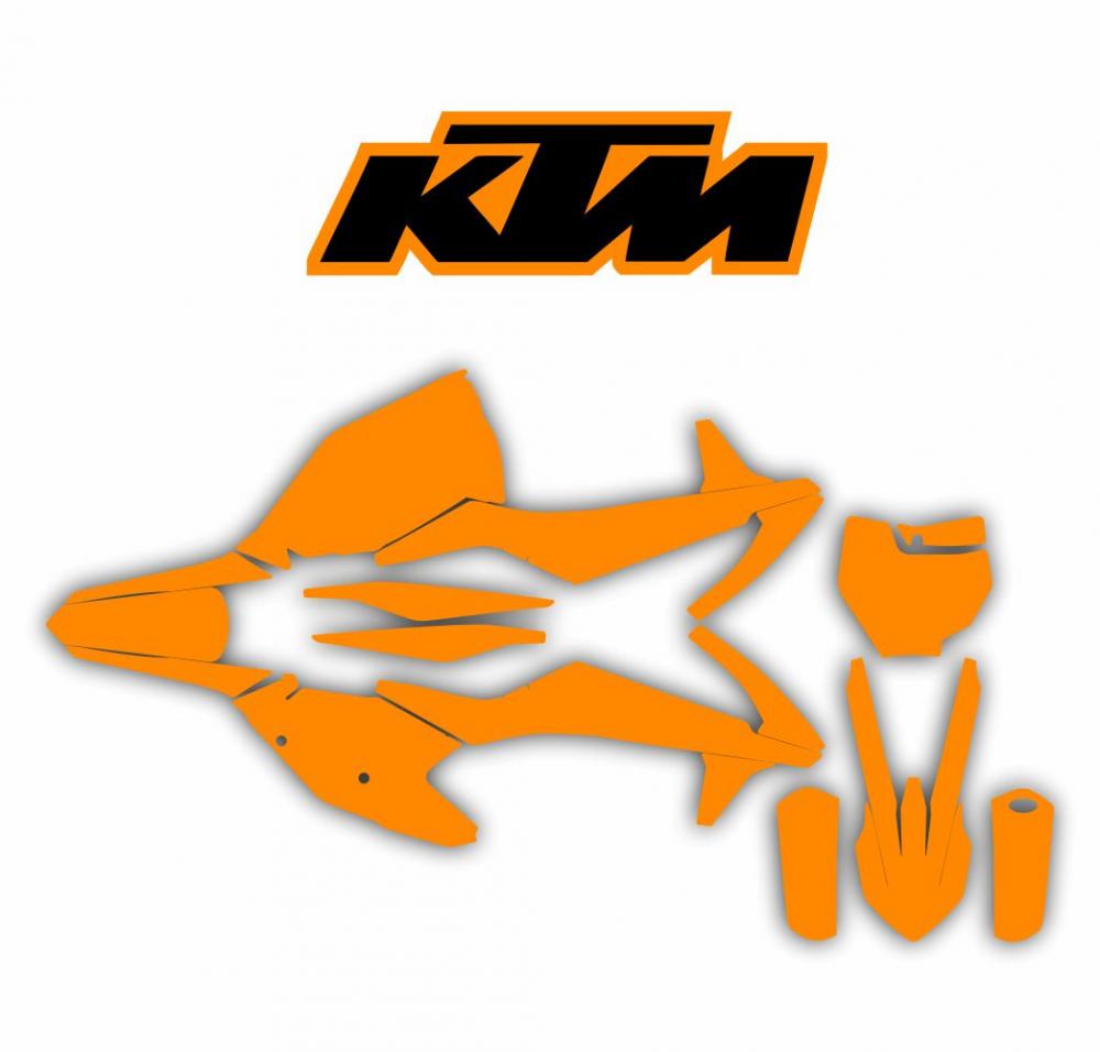 Лекало для мотоцикла KTM SX 125-450 2016