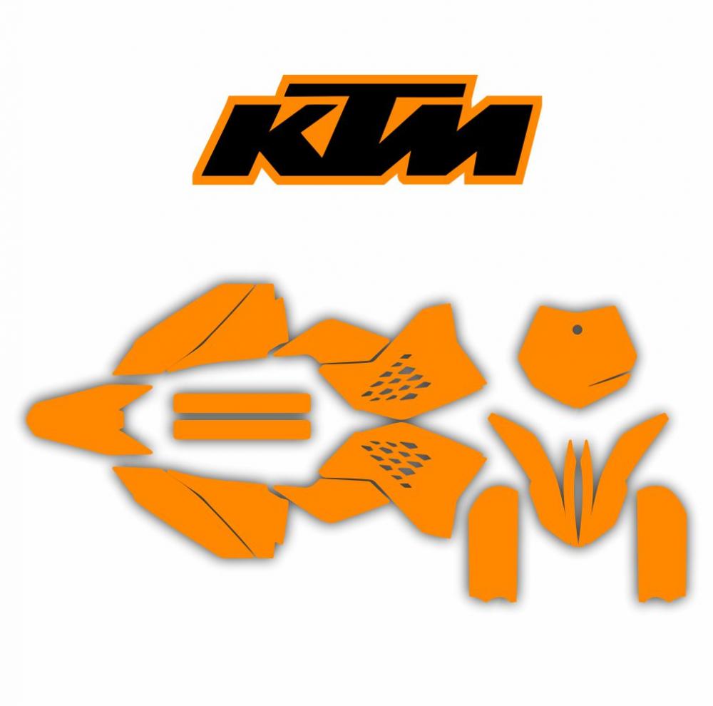 Лекало для мотоцикла KTM SX50 2015