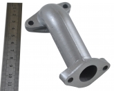 Патрубок карбюратора (металл) Мопед Alpha 152FMH 110см3