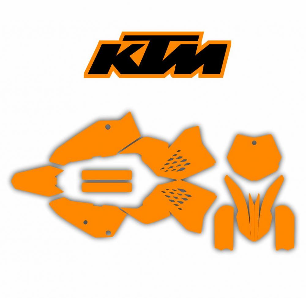 Лекало для мотоцикла KTM SX65 2013