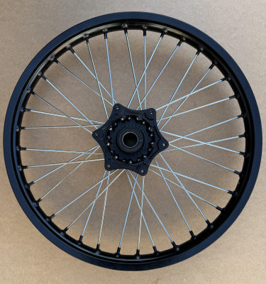 Обод (диск) UNISON 21" передний алюминий 7116, тип KTM (1.6-R21, черный, 36 спиц)