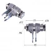 Механизм п/п (N-1-2-3-4) копирный вал в сборе 154FMI 110-125см3