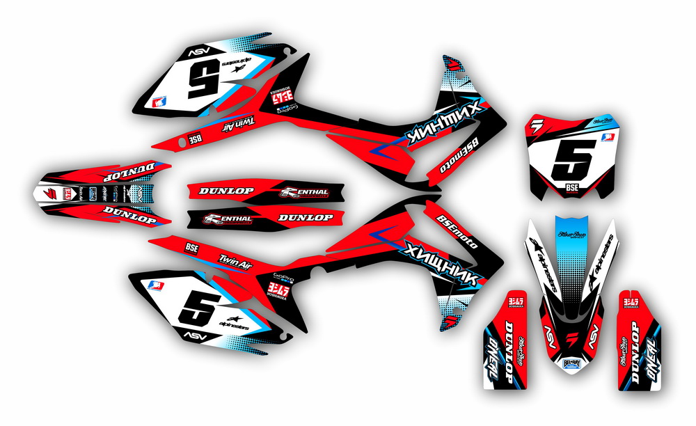 Графика для мотоцикла Motoland WRX Oneal