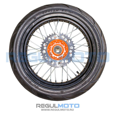 Колеса МОТАРД комп-т Crosstrec, Legend, Holeshot (диски алюминий с шиной 110/70-17, 130/70-17)