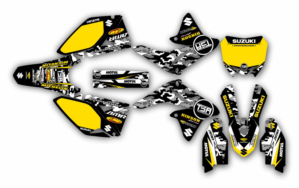 Графика для мотоцикла Suzuki RMZ 250 TSA