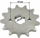 Звезда ведущая 428-18 (CG/CB,вал 20 мм)