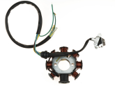 Статор (8 кат.) CB125-250 (2 отверстия крепления, 29 мм, 5 проводов)