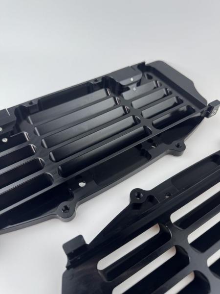 Защита радиаторов CNC тип KTM (черный)