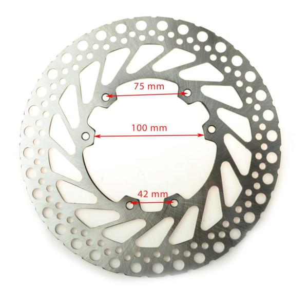 Диск тормозной 240 мм 6 болтов #1