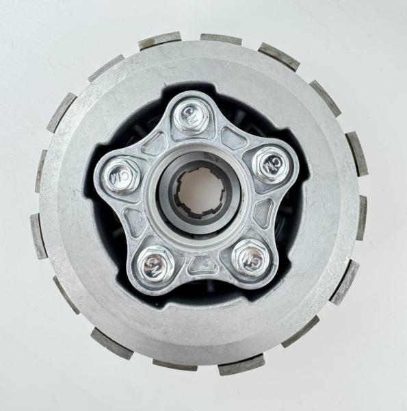 Барабан сцепления в сборе (усиленный, легкий выжим, 5 пружин, 7 дисков) 165FMM CB250D-G, 172FMM-3A CB250-F, ZS172FMM-5 PR250, ZS174MN-3 (CBS300)