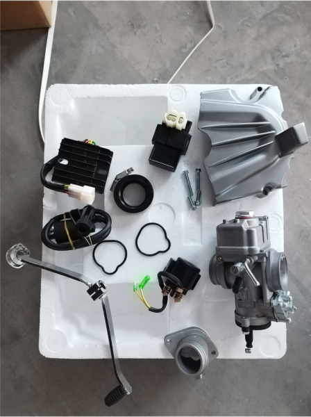 Двигатель в сборе ZS 174MN-5 (NB300) 280см3, вод. охл., электростартер, 6 передач