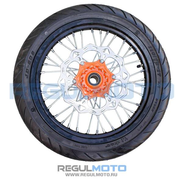 Колеса МОТАРД комп-т Crosstrec, Legend, Holeshot (диски алюминий с шиной 110/70-17, 130/70-17)