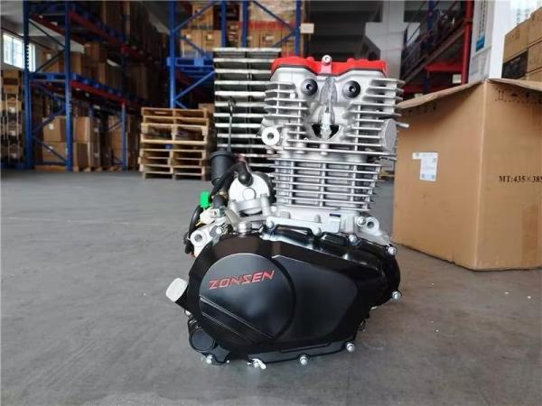 Двигатель 300см3 ZS175FMM-7/CB300RL 75мм (4 клапана, балансирный вал) Zongshen