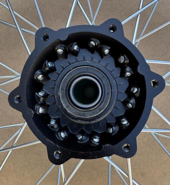 Обод (диск) UNISON 18" задний алюминий 7116, тип KTM (2.15-R18, черный, 36 спиц)