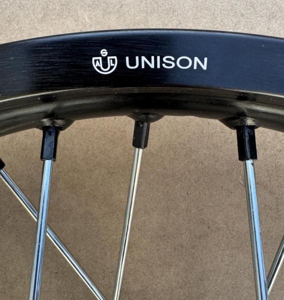 Обод (диск) UNISON 21" передний алюминий 7116, тип KTM (1.6-R21, черный, 36 спиц)