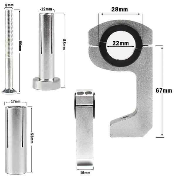 Защита рук SP-018 (с метал. вставкой, 22-28 мм)