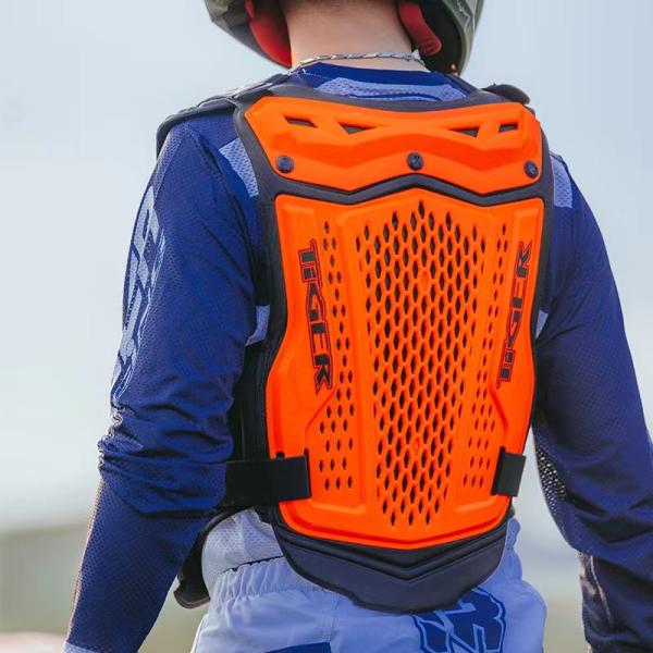 Мотозащита (черепаха) TIGER TR-H6 (оранжевый)