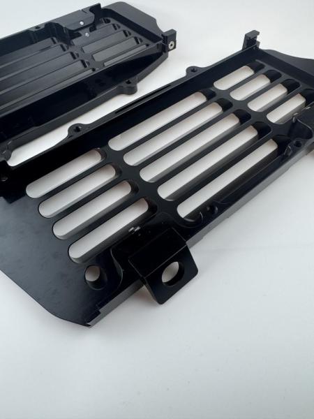 Защита радиаторов CNC тип KTM (черный)