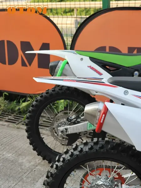 Защита выхлопной трубы на мотоцикл OTOM #2